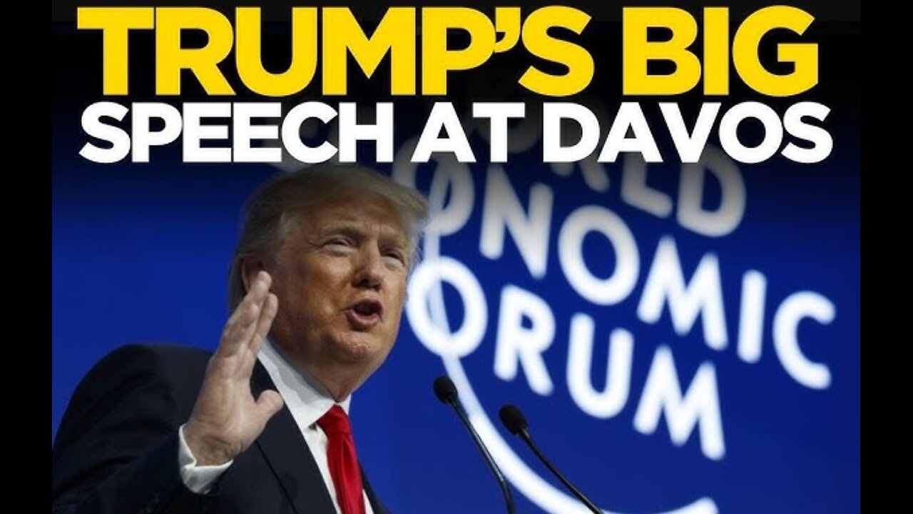 🔵⚡️🇺🇸 2026 TRUMP AT WEF ▪️ JAN 21, 2026 ▪️ FULL DAVOS SPEECH