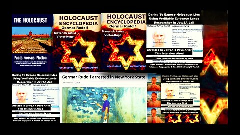 Holocaust Encyclopedia Author Germar Rudolf Persecuted After Exposing Holocaust History Propaganda