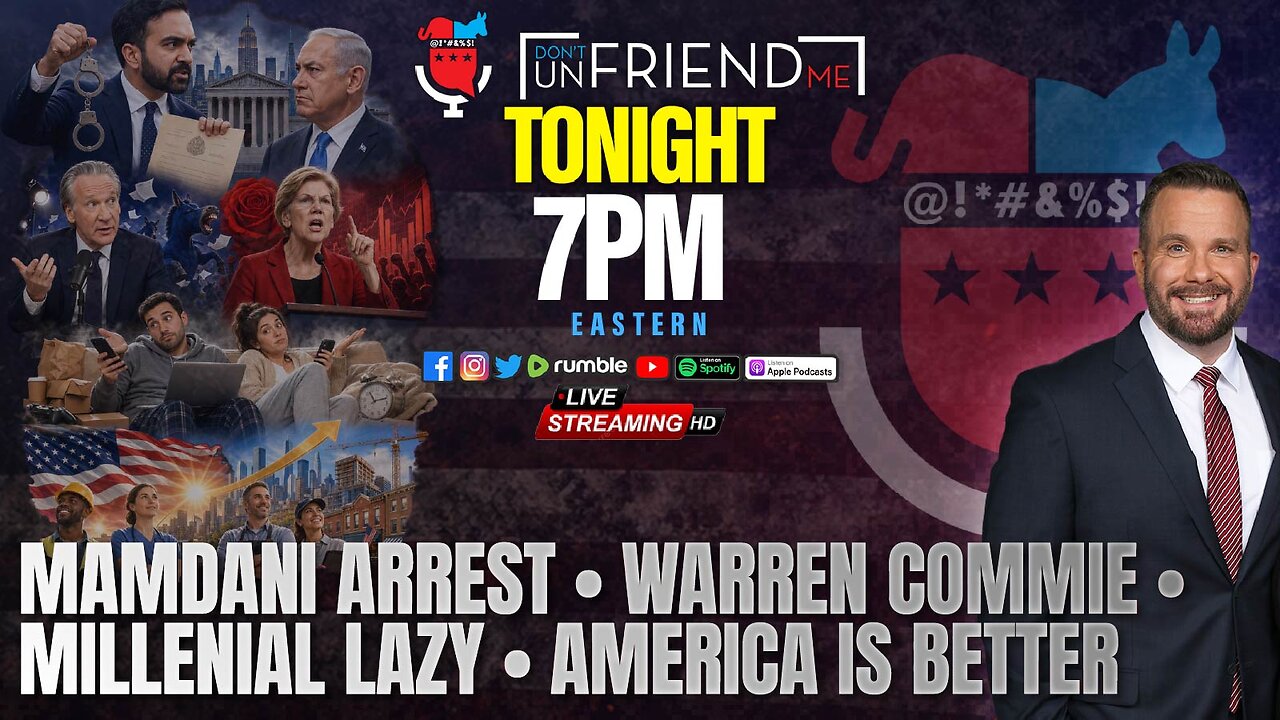 20JUL26 Mamdani vs Netanyahu, Maher’s Crazy Dems, Warren Socialism, Lazy Millennials, America Rising