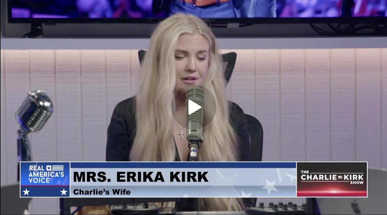 Erika Kirk Reflects on Charlie's Love & Appreciation For His Audience & Makes a Commitment to You