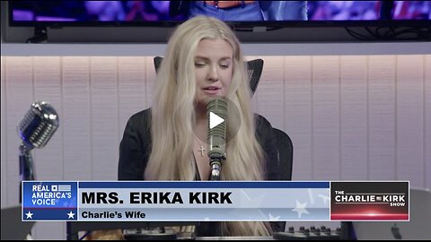 Erika Kirk Reflects on Charlie's Love & Appreciation For His Audience & Makes a Commitment to You
