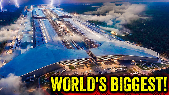 The WORLD Is Witnessing the LARGEST Building on Earth in TEXAS!!! thumbnail