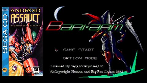 Android Assault: The Revenge of Bari-Arm (SCD - 1994) playthrough on Normal