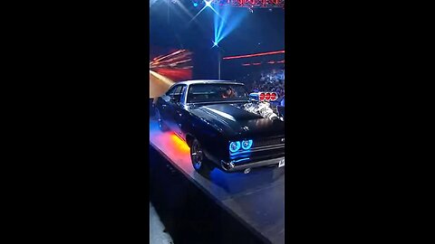Macho Man Randy Savage Enters WWE Ring in a Dodge Charger