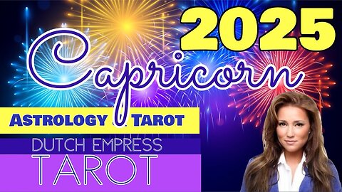 CAPRICORN ♑️ 2025 ASTROLOGY & TAROT SPECIAL 🥂🎆.💕 HAPPY NEW YEAR! TIMESTAMPED