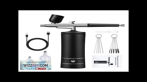 Yarboly Handheld Airbrush Kit Dual Action Portable 0.4mm Nozzle High Pressure 20-27psi Review