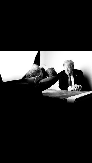Photoshop session with President Trump