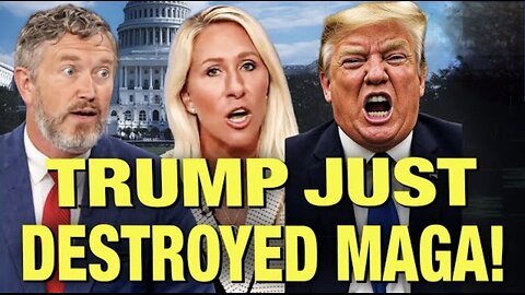 Trump’s UNHINGED PERSONAL Attacks On Thomas Massie & Marjorie Taylor Greene!