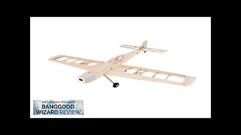 JWRC Ranger Sky 1010mm Wingspan Balsa Wood RC Airplane KIT Review