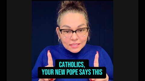 🚨 Catholics, Your New Pope Says This 😱 #ASL #deaf #signlanguage