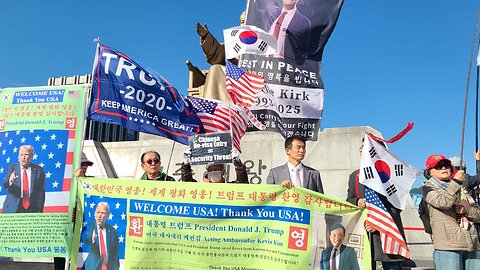#WelcomeUSA#ActingAmbKevinKim#MAGA#MAKA#WelcomingPressConference#SolidSKoreaUSAlliance#SeoulKorea