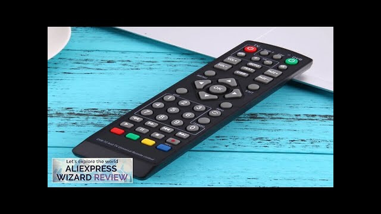 Household TV DVD Remote Controller Household Essential Accessories for DVB-T2 Universal Review