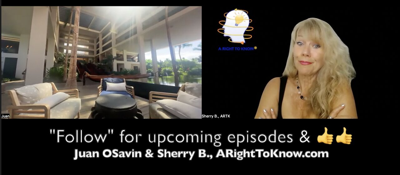 ARTK#280 Sherry & JUAN OSAVIN -Bond Racket for Fed Funds to be Exposed, Collapse Incoming!? Bailout?