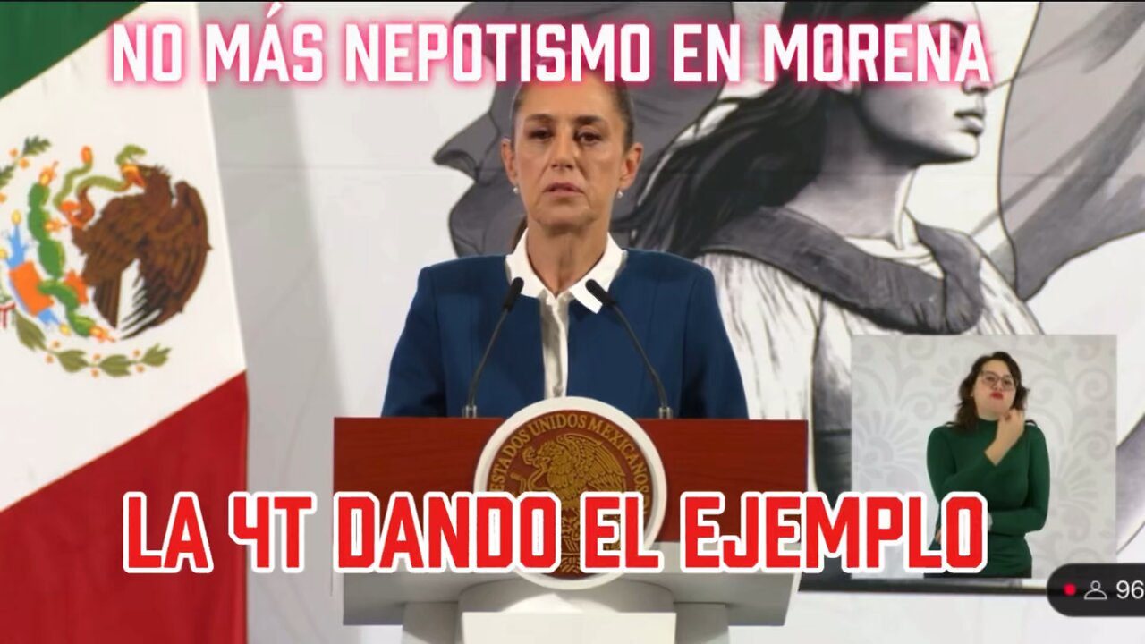Adiós al nepotismo en México