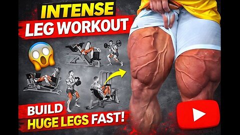 1 HOUR COMPLETE LEG WORKOUT 💥 | Build Massive Legs (No Mercy Leg Day)