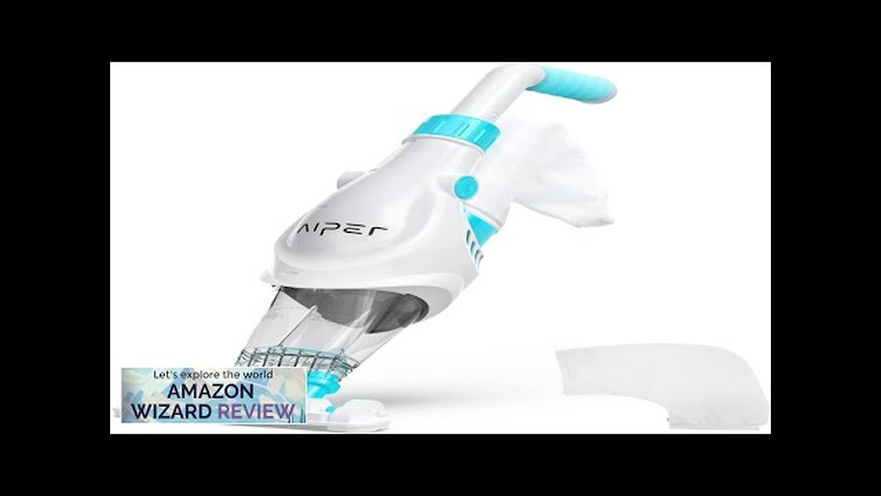 (2023 Upgraded) AIPER Cordless Pool Vacuum Handheld Rechargeable Swimming Pool Cleaner 60 Review