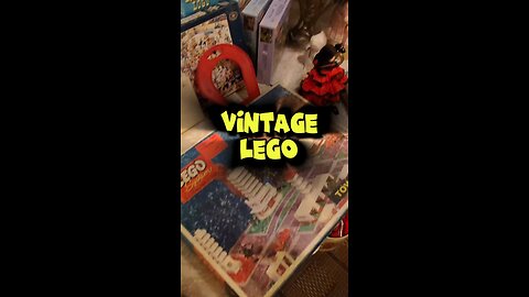 Found some really old #Legos, Laser Disc and few other things. #estatesale #sidehustle #reseller