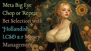 Baccarat - 20 units, 46.1% HR, 49 unit drawdown, level 8, MBE Chop Repeat, Hollandish LCSD 2.1