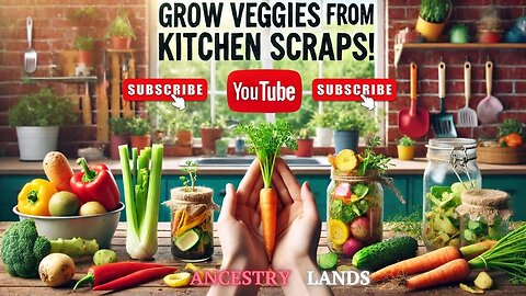 Turn Kitchen Scraps Into Fresh Veggies! 🌱 Easy Regrowing Hacks for Your Garden!