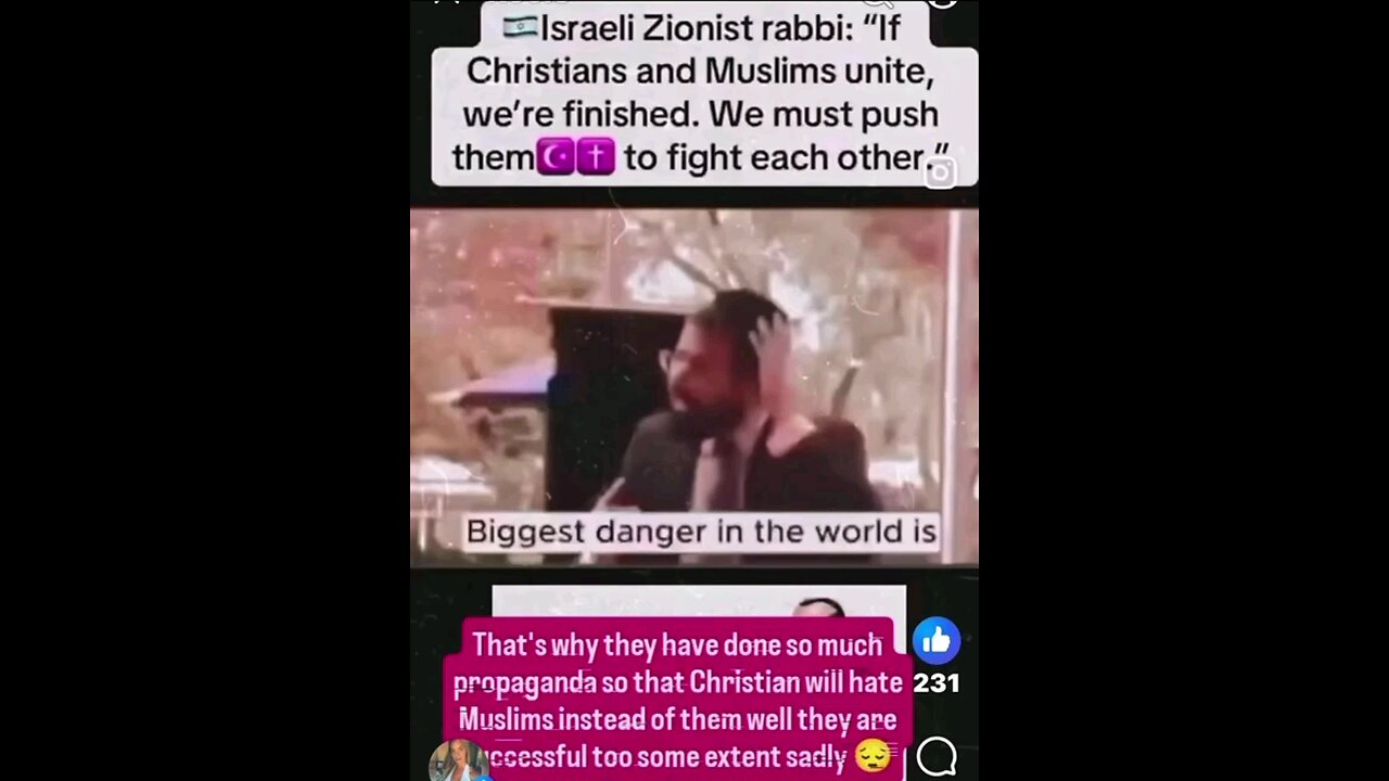 Gods Chosen Want Christians And Muslims To Wipe Each Other Out