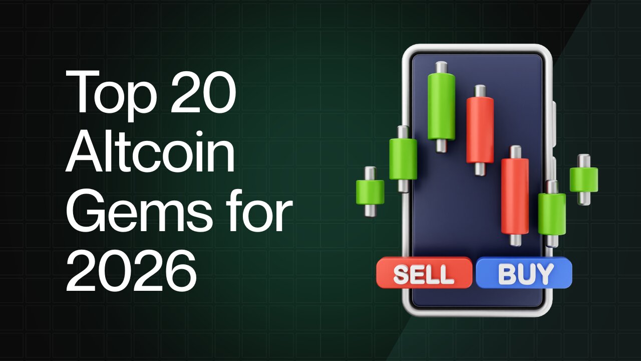 Top 20 Altcoin Gems for 2026 | High-Conviction Crypto Projects With Real Upside