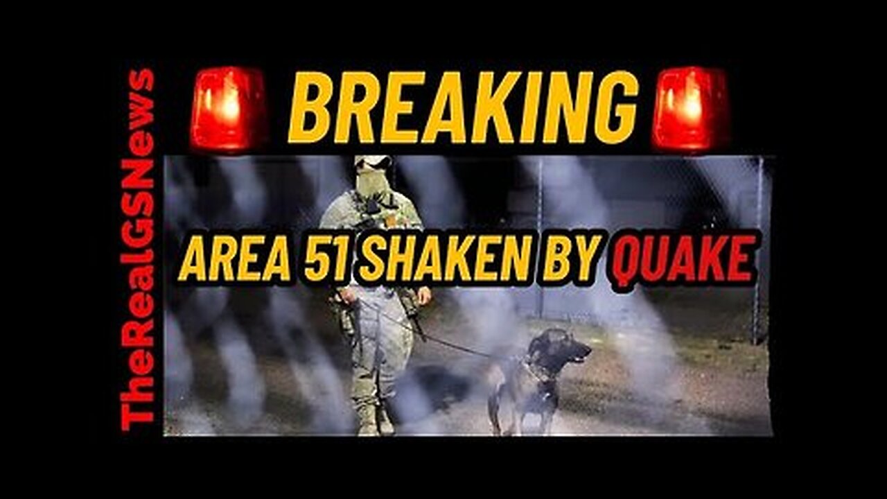 BREAKING 🚨 Area 51 rocked by EARTHQUAKE