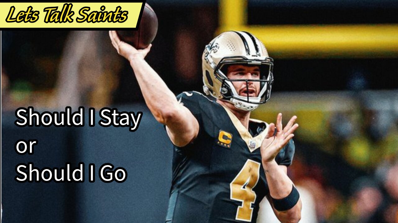 Saints Fans Need To Have A Serious Conversation About Derek Carr!