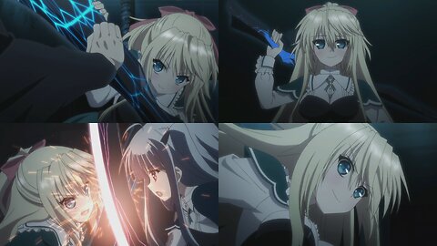 Absolute Duo - fighting Lilith