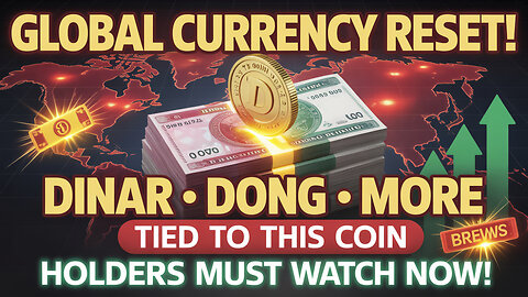 🌍 Global Currency Reset Alert! Dinar, Dong & More Tied to THIS Coin 💵 💥 Today's Iraqi Dinar News!