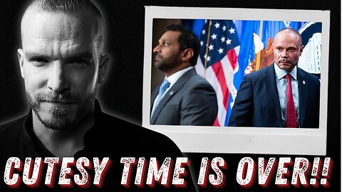 Dan Bongino Out At The FBI, Something Is Coming and Its Massive!