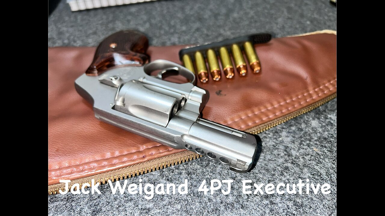 The Jack Weigand 4PJ Executive Smith and Wesson 640 J frame revolver