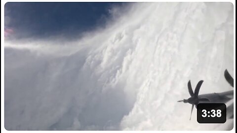 Storm hunters capture footage from inside the eye of Hurricane Melissa