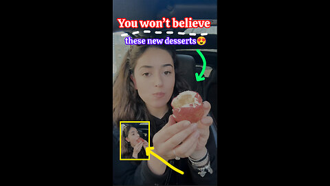 You won’t believe these new desserts!🧑‍🍳😍