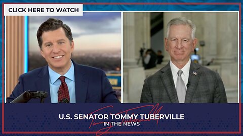 Senator Tuberville Joins the Will Cain Show and Calls the Democrat Party 'Anti-America'