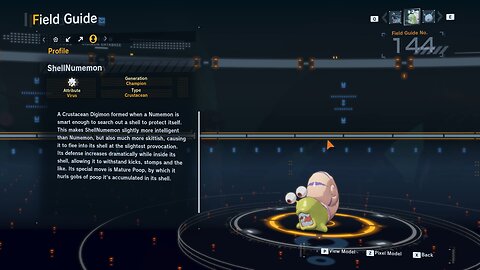 shellnumemon all digivolution/de-digivolution/profile Digimon Story Time Stranger