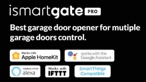 ismartgate PRO Smart Garage Door Opener Remote