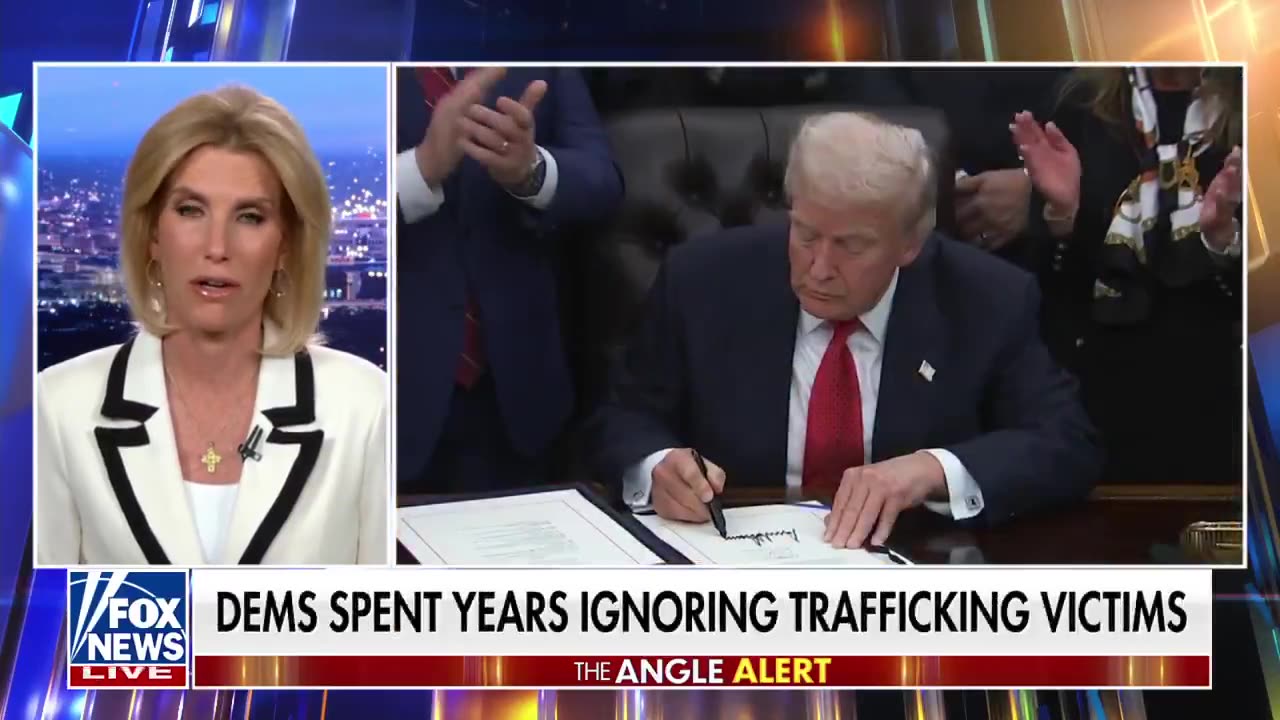 Trump’s done more to stop human trafficking