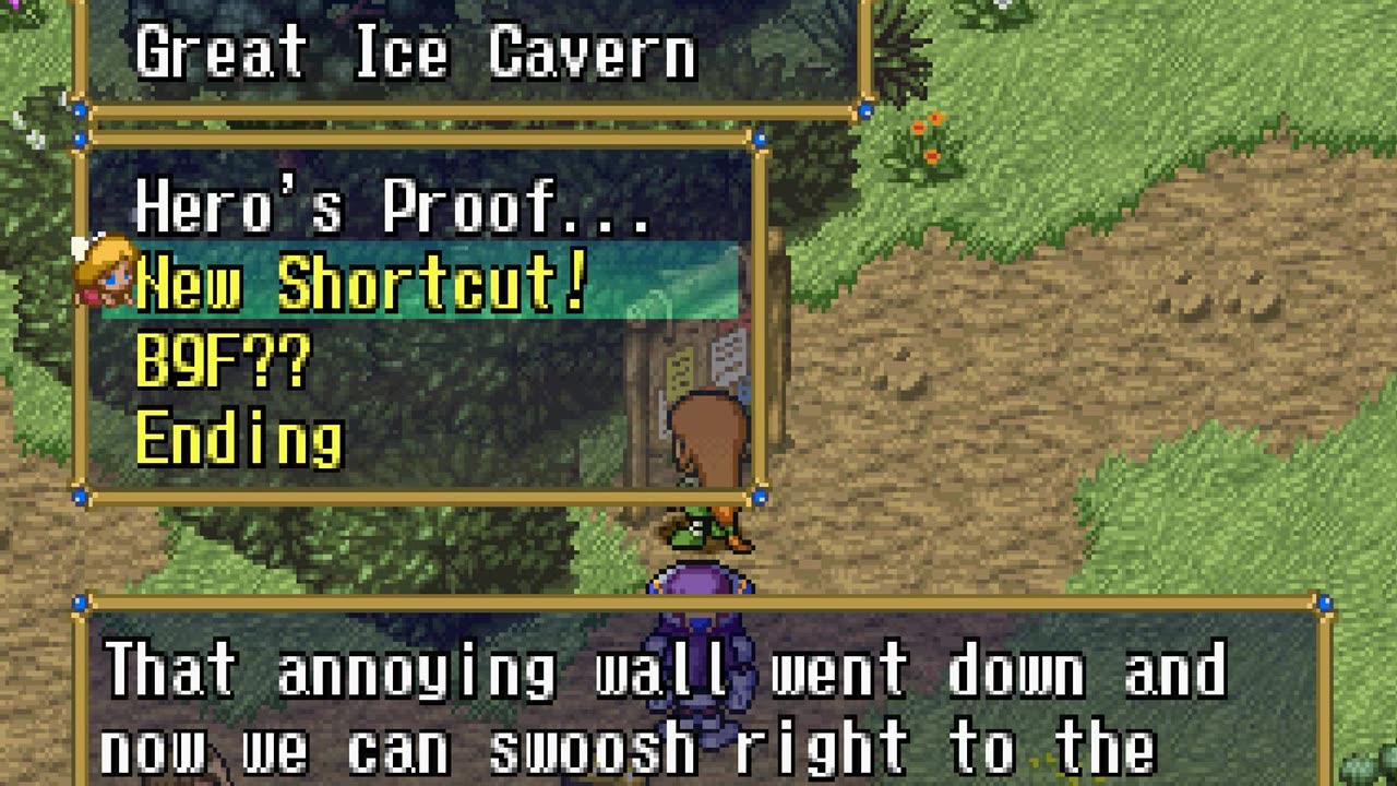 English PoPoRoGue (PS1) P17 exploring the millennium tree and hunting down Musashi!