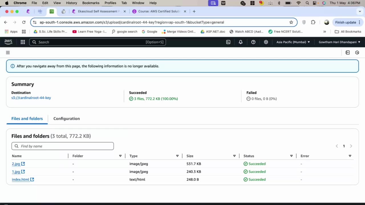 Static Website #studentmade | Ekascloud