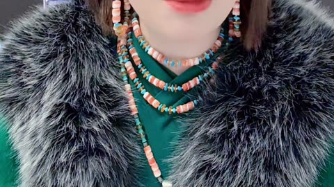 20251019-08 Natural Original Turquoise Spacer Beads Bead-Decorating Emerald