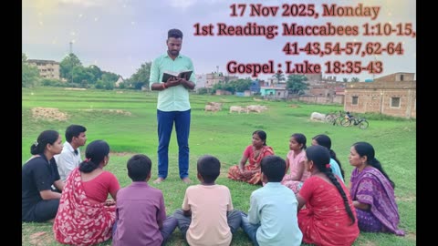 Catholic Daily Mass Readings & Gospel Reflection – 17 November 2025 | Today’s Word of God Explained