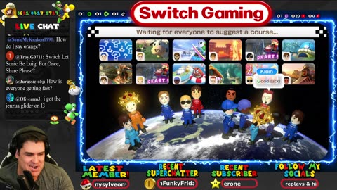 Birthday Celebration Day 4!!! Racing with Viewers! 🏎 Chaos & Fun in Mario Kart 8 Deluxe! *Live*