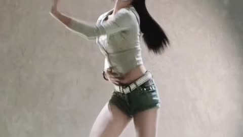 Tempting! | Seductive Charcoal Denim Cutoffs Fiery Vibrant Moves - Daily Beauty EP 335