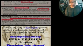 Heal yourself through the science of etymology.