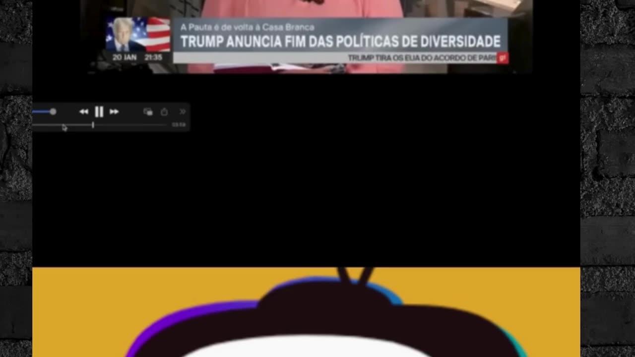 apresentadora diz que tramp é supremacista branco e Demétrio humilha ela ao vivo