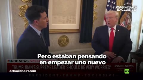 Trump amenaza a Irán