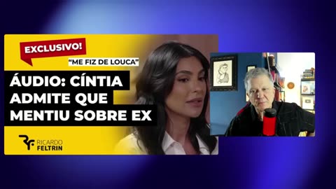 OUÇA: EM ÁUDIO, CÍNTIA CHAGAS DIZ QUE MENTIU SOBRE EX