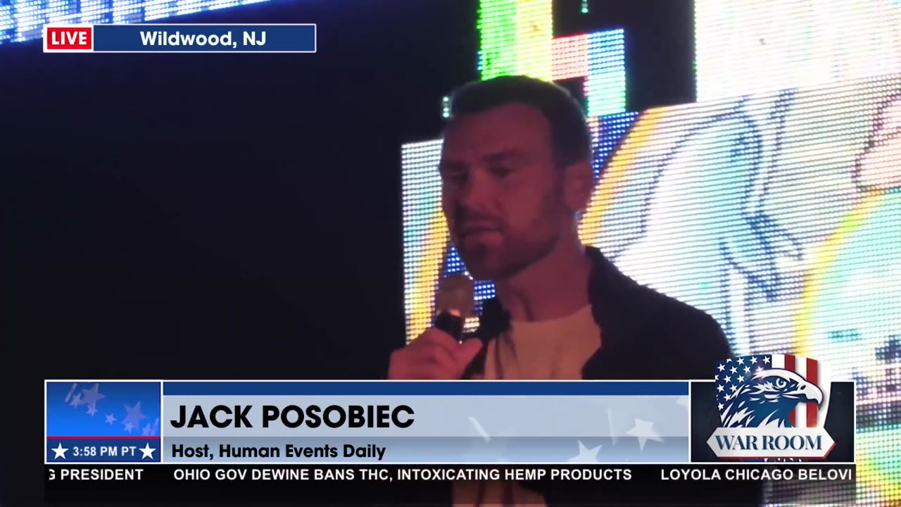 JACK POSO REMEMBERS CHARLIE KIRK IN NJ