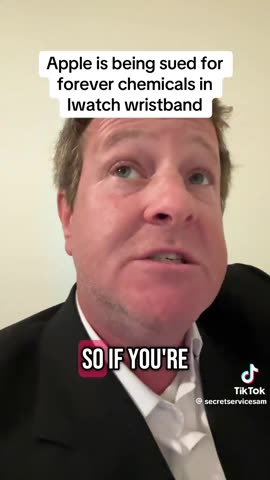 Apple iwatch forever chemicals