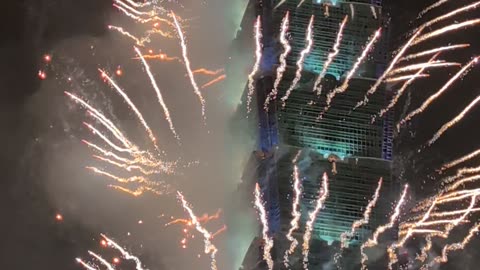 Taiwan New Year Fireworks for 2024